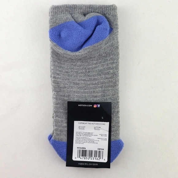⭐️3/ $30⭐ HotSox Women's Novelty Socks "Run Now Wine Later" Grey Cotton Sz 4-10 - Picture 2 of 6